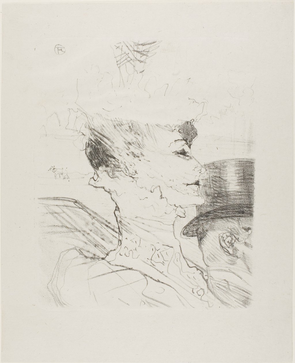 Louise Balthy, a Treize Litográfiáktól alkotó: Henri de Toulouse Lautrec