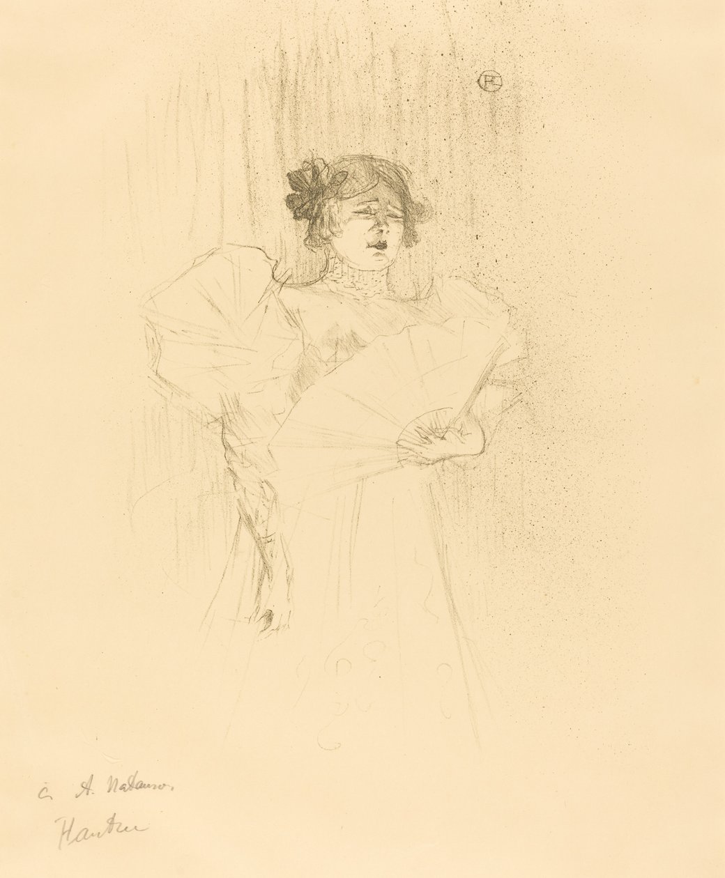 Luce Myres teljes arc Luce Myrès, teljes arc, 1895. alkotó: Henri de Toulouse Lautrec