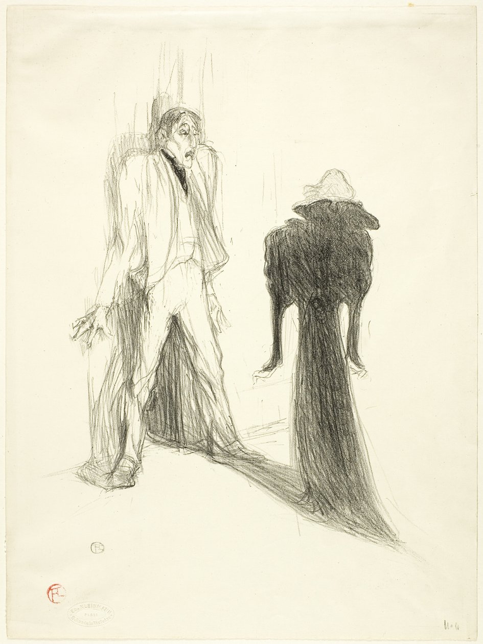 Lugné-Poé, képben alkotó: Henri de Toulouse Lautrec