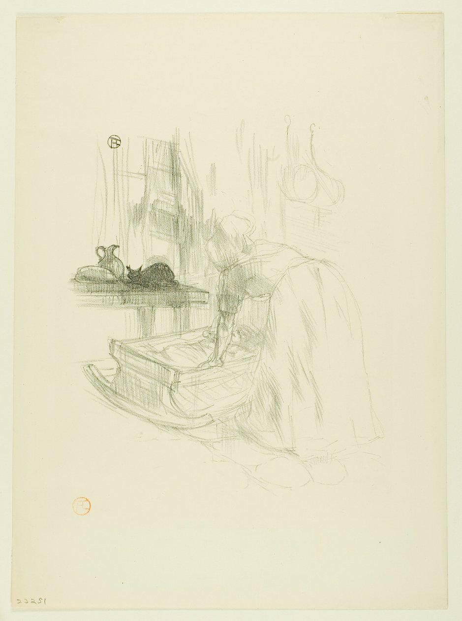 Altatódal, Désiré Dihau dallamaiból alkotó: Henri de Toulouse Lautrec
