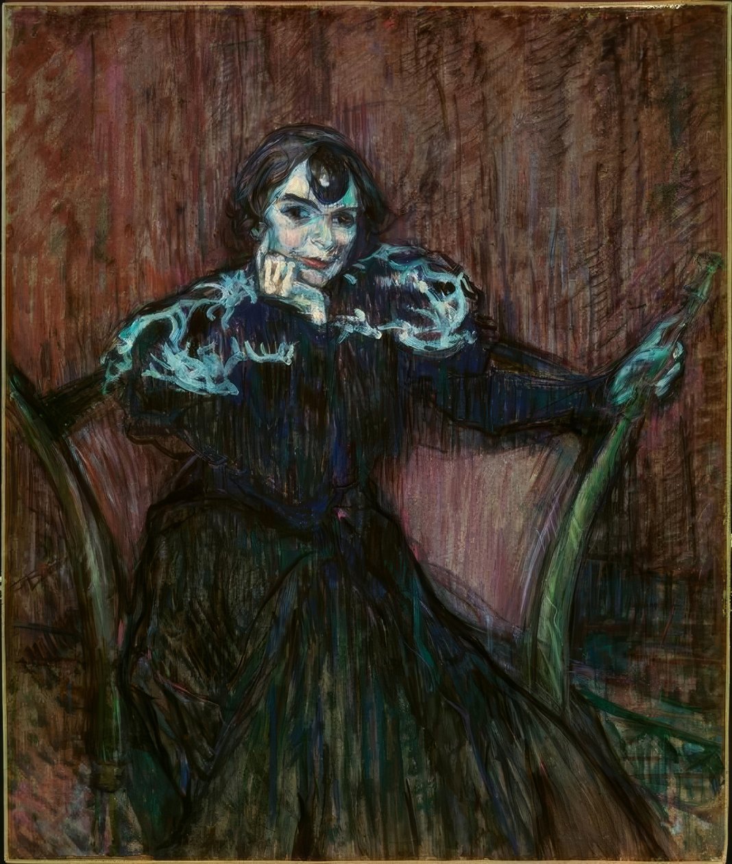 Madame Berthe Bady alkotó: Henri de Toulouse Lautrec