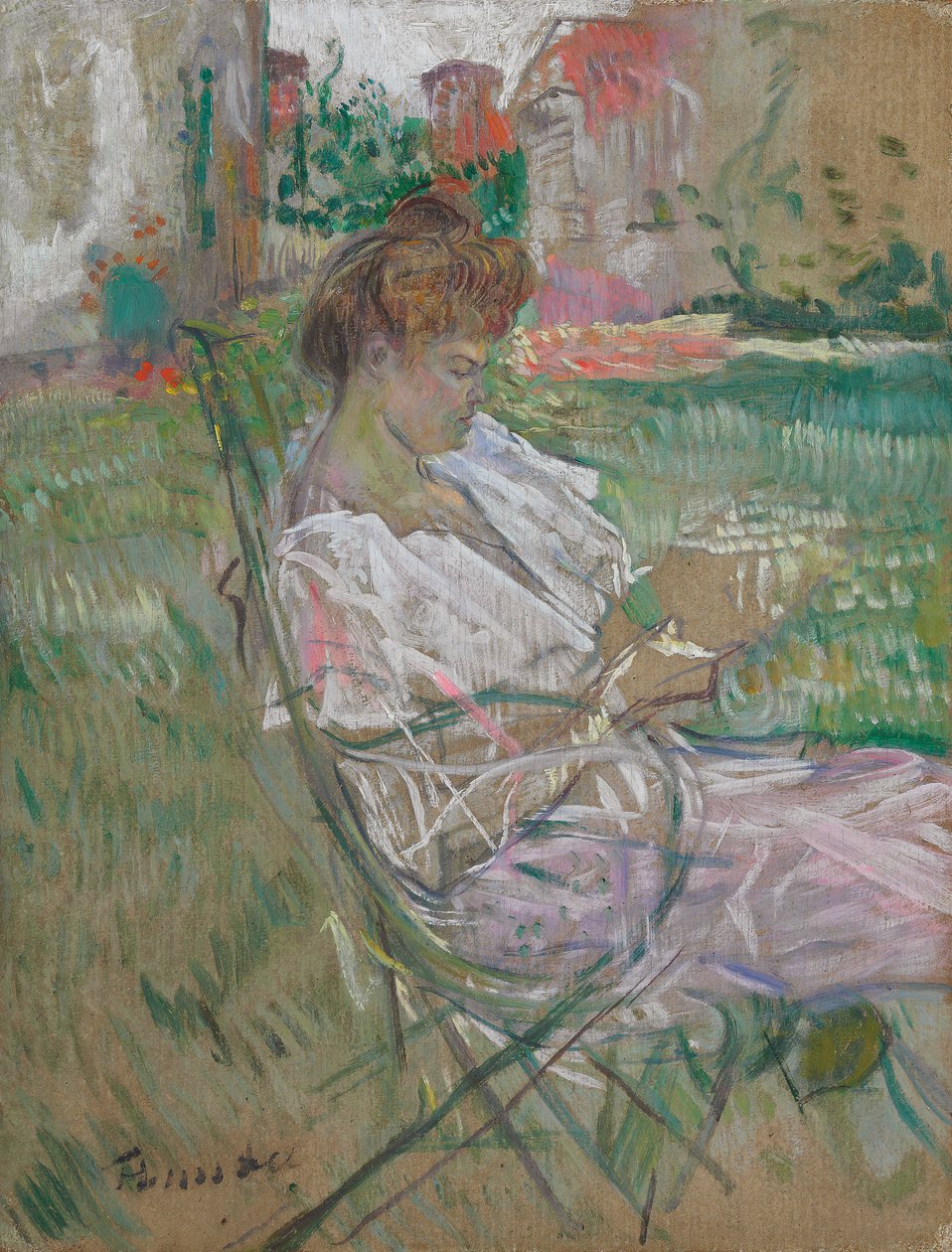 Madame Misia Natanson, 1897 alkotó: Henri de Toulouse Lautrec