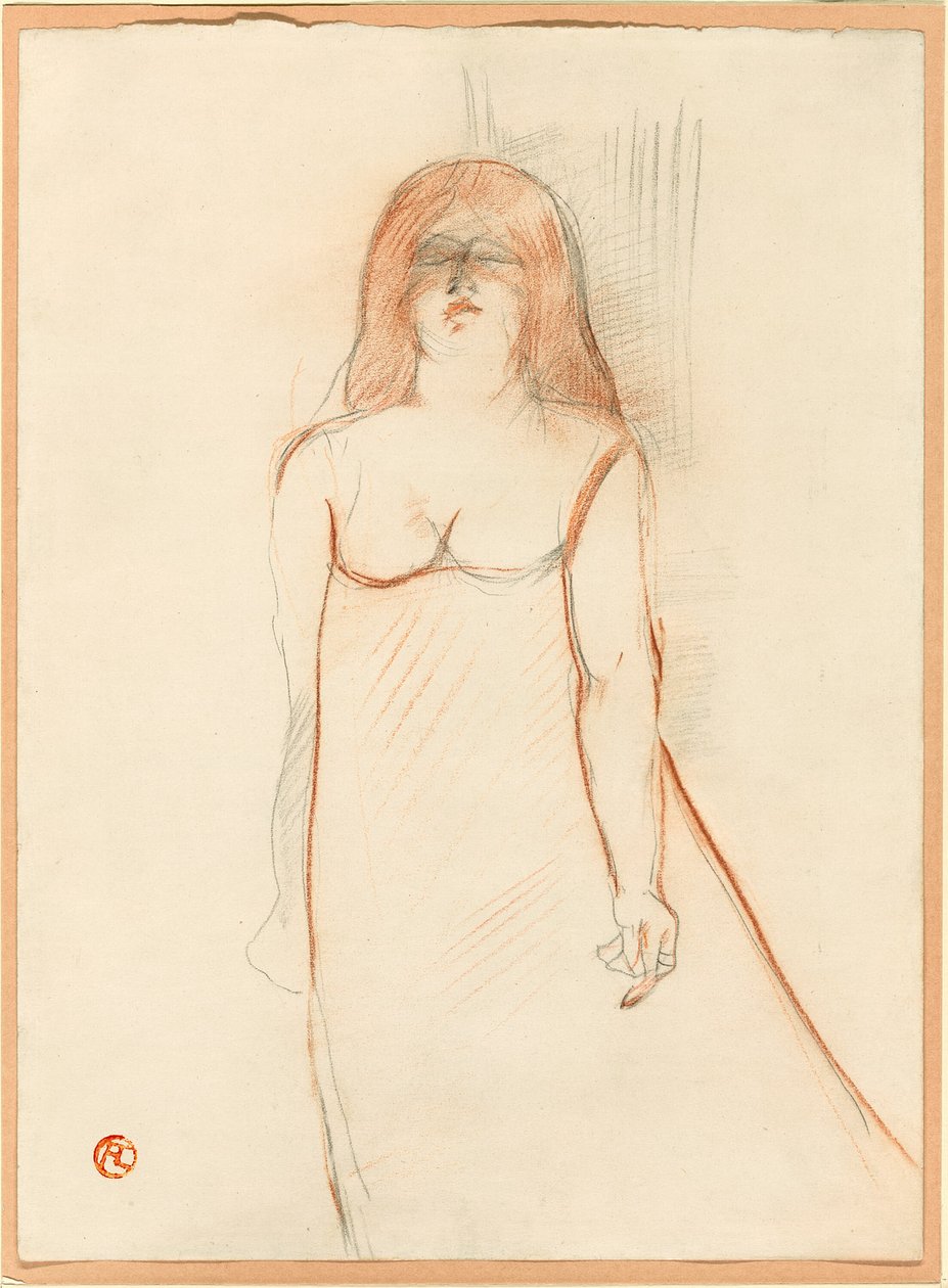 Cocyte kisasszony alkotó: Henri de Toulouse Lautrec