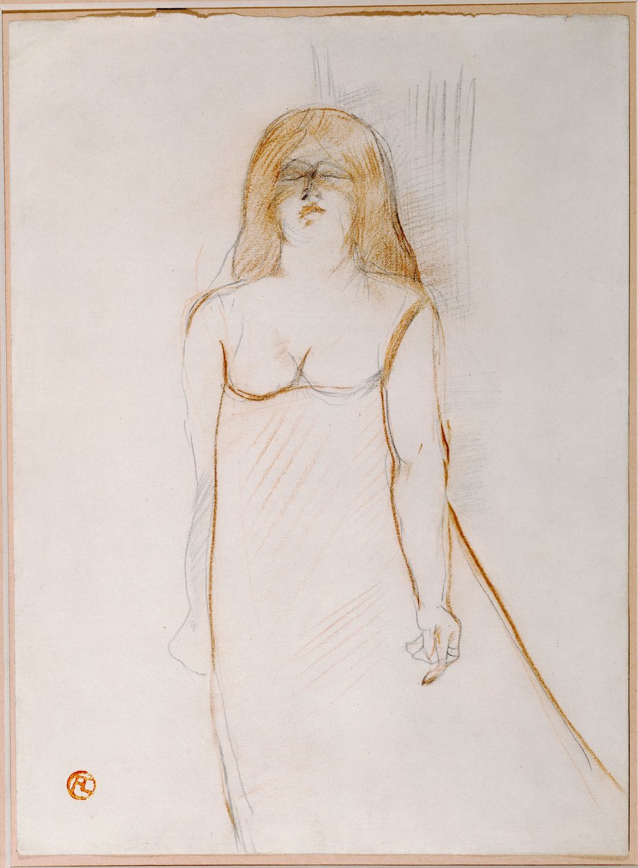 Miss Cocyte, 1900 alkotó: Henri de Toulouse Lautrec