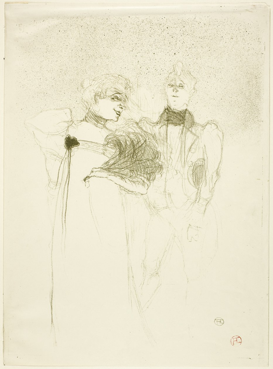 Mademoiselle Lender, a Madam Sátánban alkotó: Henri de Toulouse Lautrec
