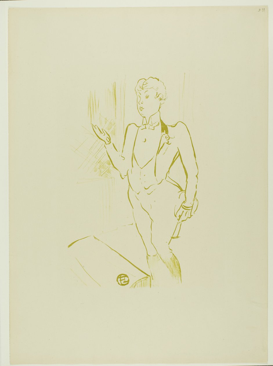 Mary Hamilton, a Le Café-Concert-től alkotó: Henri de Toulouse Lautrec