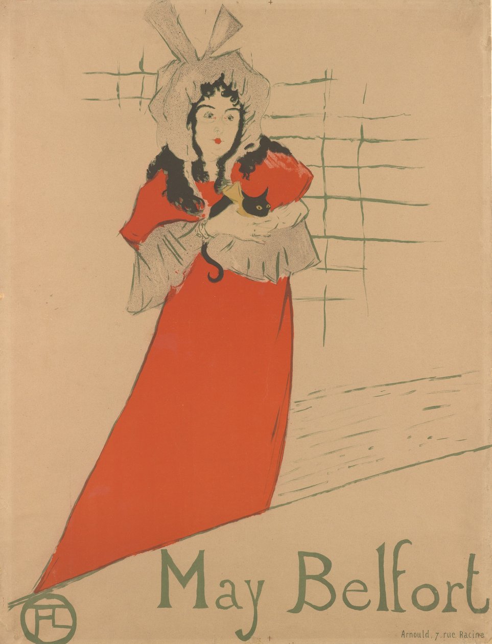 május Belfort, 1895., 1895. alkotó: Henri de Toulouse Lautrec
