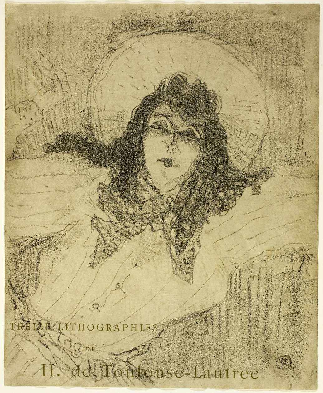May Belfort, a Treize Litográfiákból alkotó: Henri de Toulouse Lautrec