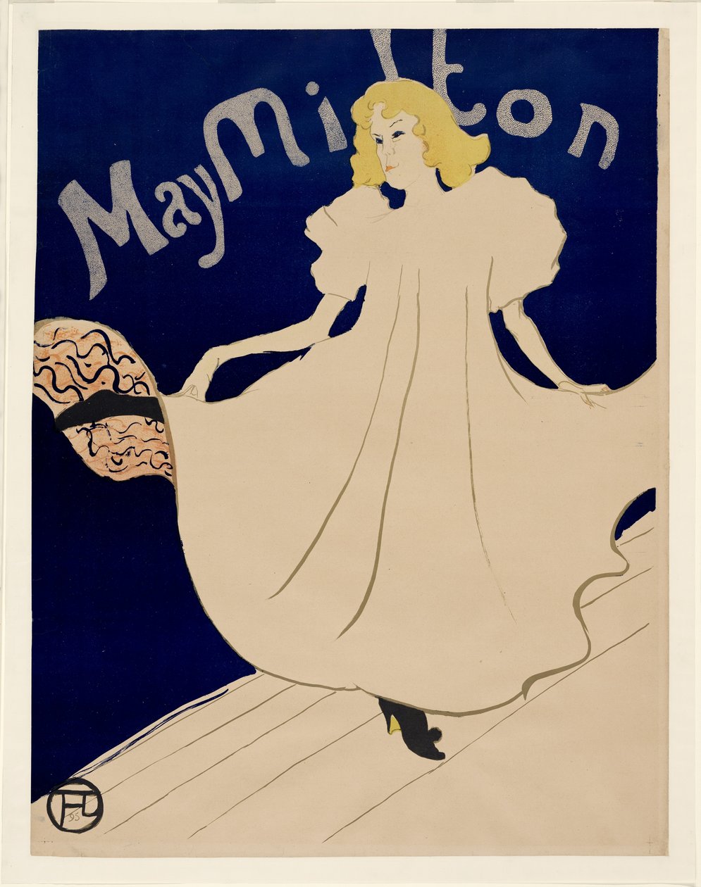 May Milton, 1895 alkotó: Henri de Toulouse Lautrec