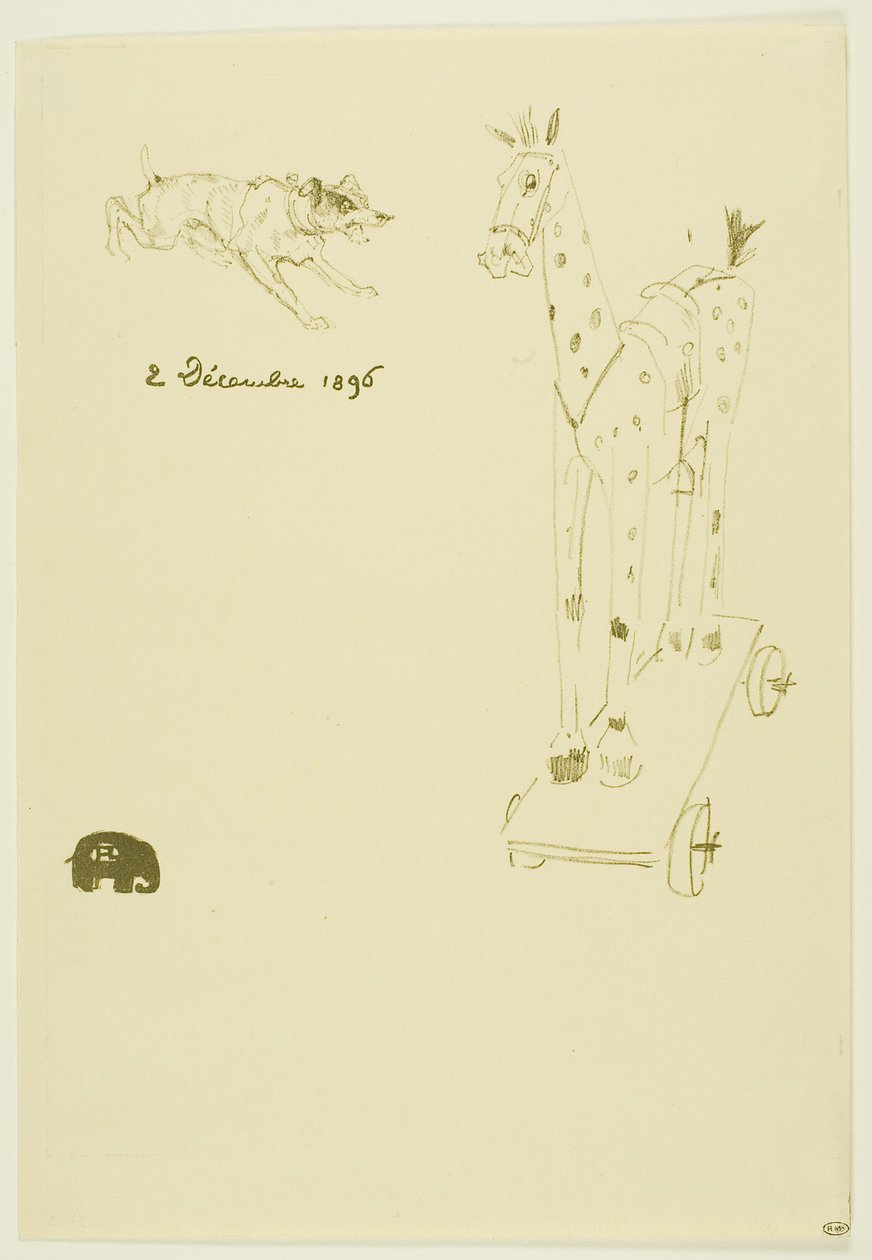 Menü Sylvain alkotó: Henri de Toulouse Lautrec
