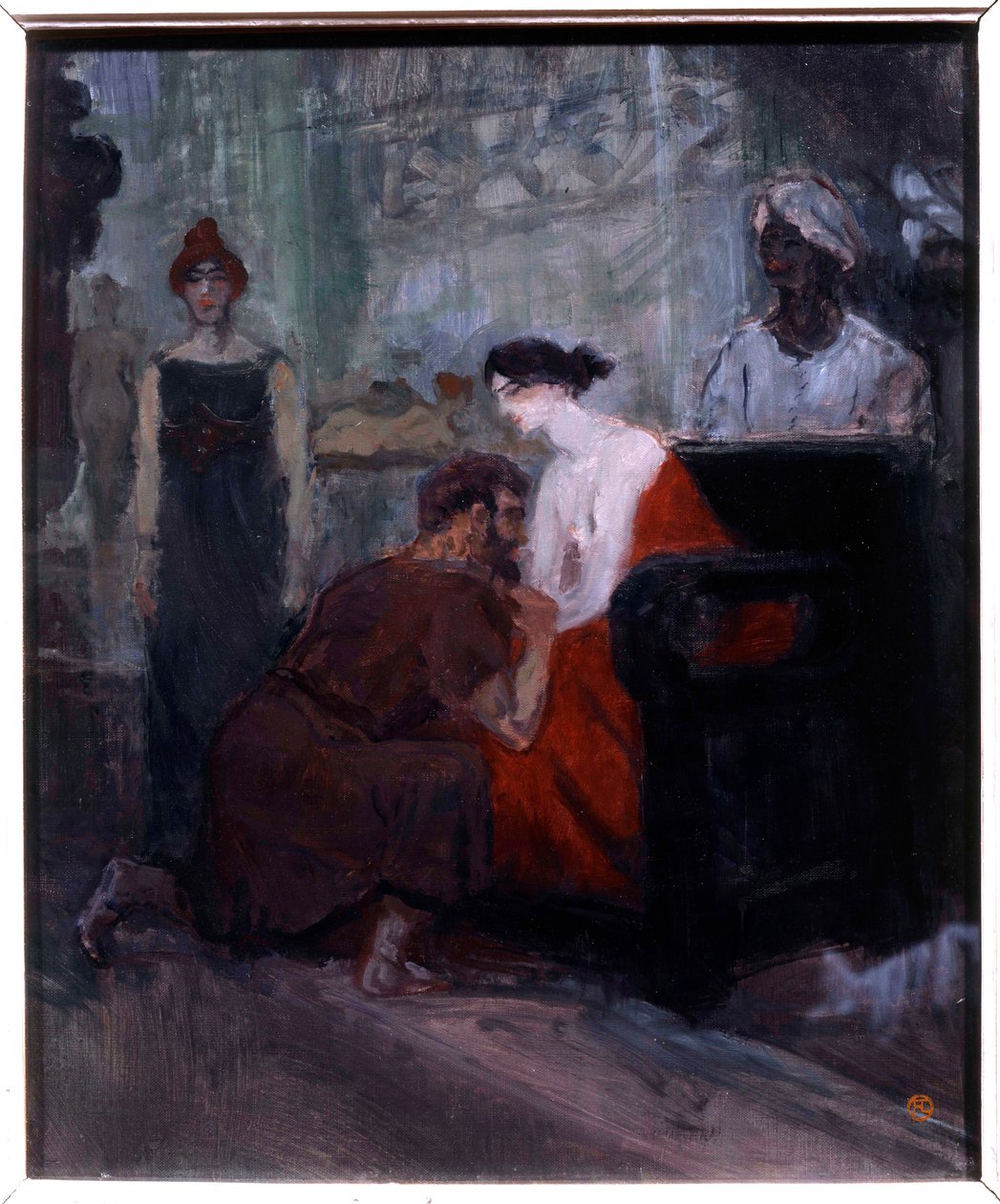 Valeria Messalina, az ókori Róma nagy kicsapongásai messaline ábrázolása. Henri de Toulouse Lautrec (1864-1901) festménye 1900 V. 0,55x0,46 m Albi, Toulouse Lautrec múzeum alkotó: Henri de Toulouse Lautrec
