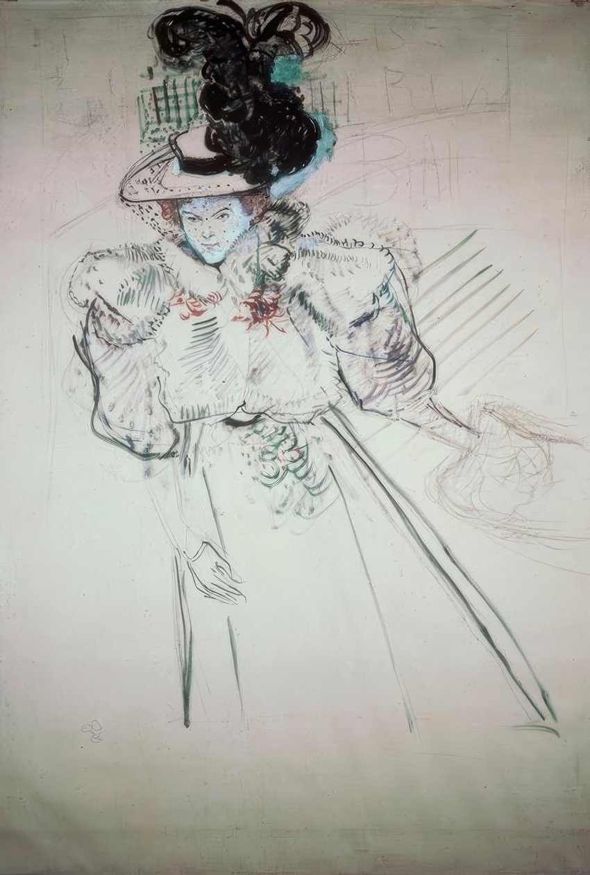 Misia Natanson alkotó: Henri de Toulouse Lautrec