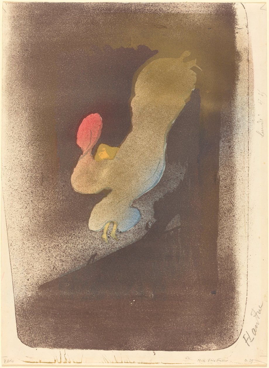 Loïe Fuller kisasszony alkotó: Henri de Toulouse Lautrec