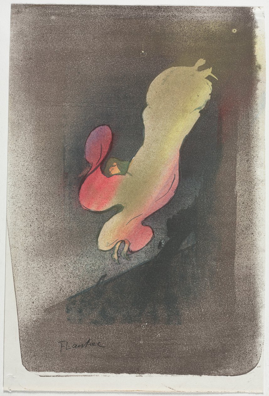 Loïe Fuller kisasszony alkotó: Henri de Toulouse Lautrec