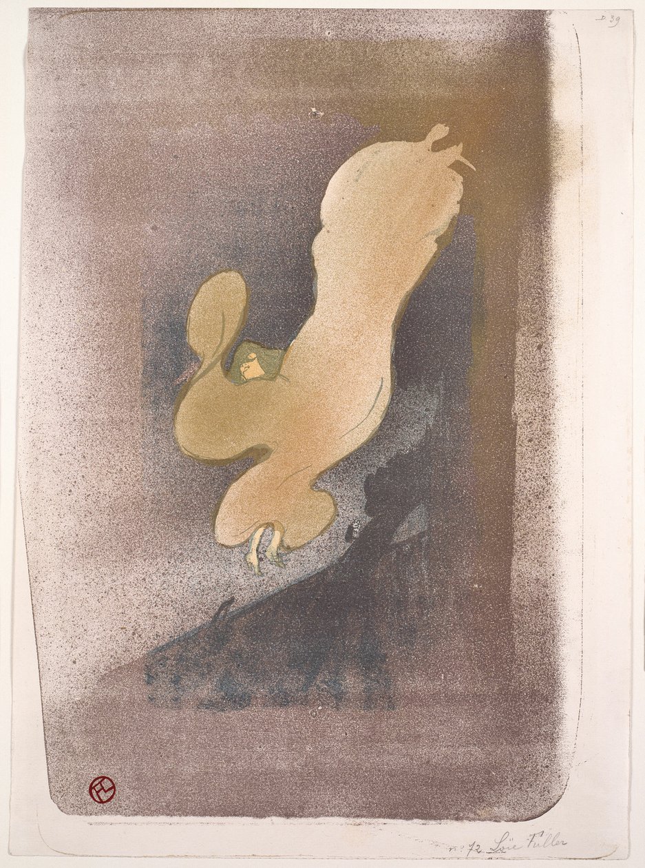 Loïe Fuller kisasszony alkotó: Henri de Toulouse Lautrec