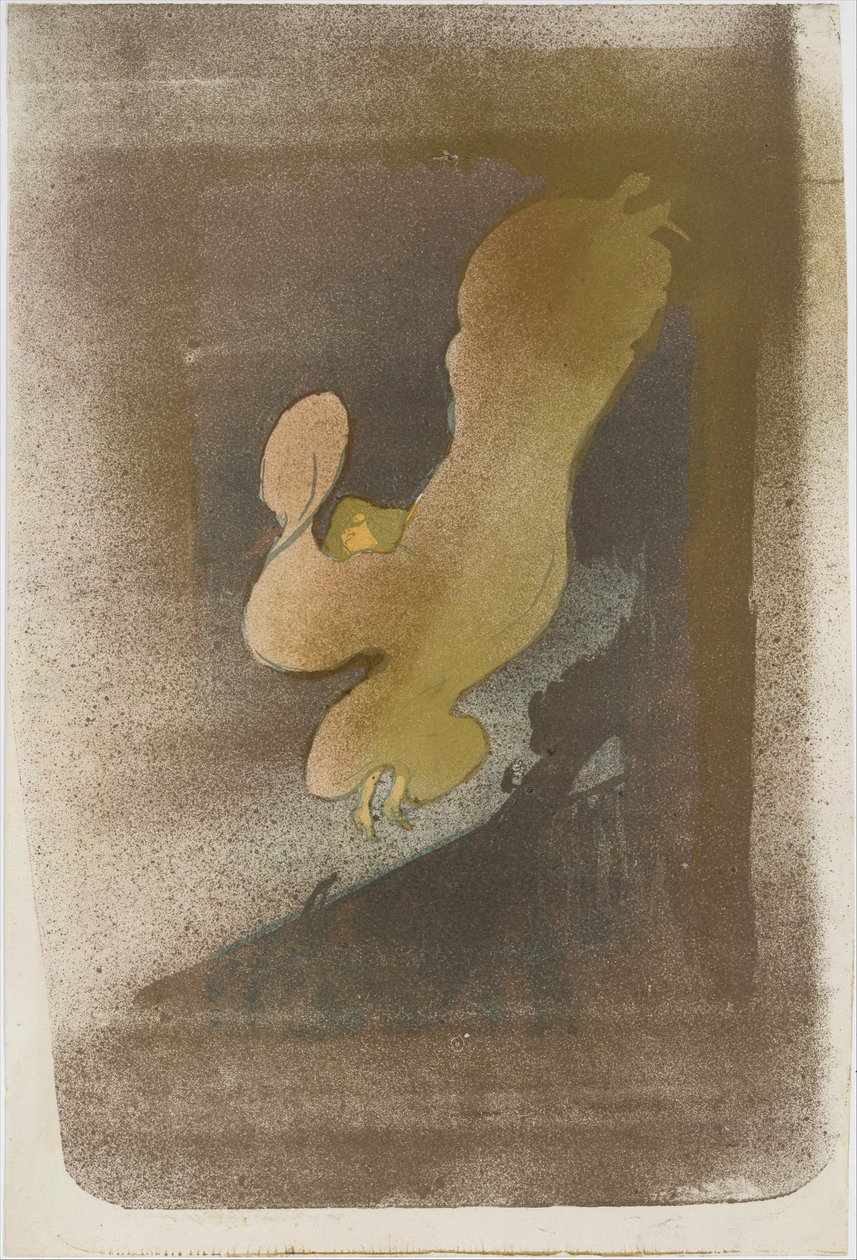 Loïe Fuller kisasszony, 1893., 1893. alkotó: Henri de Toulouse Lautrec