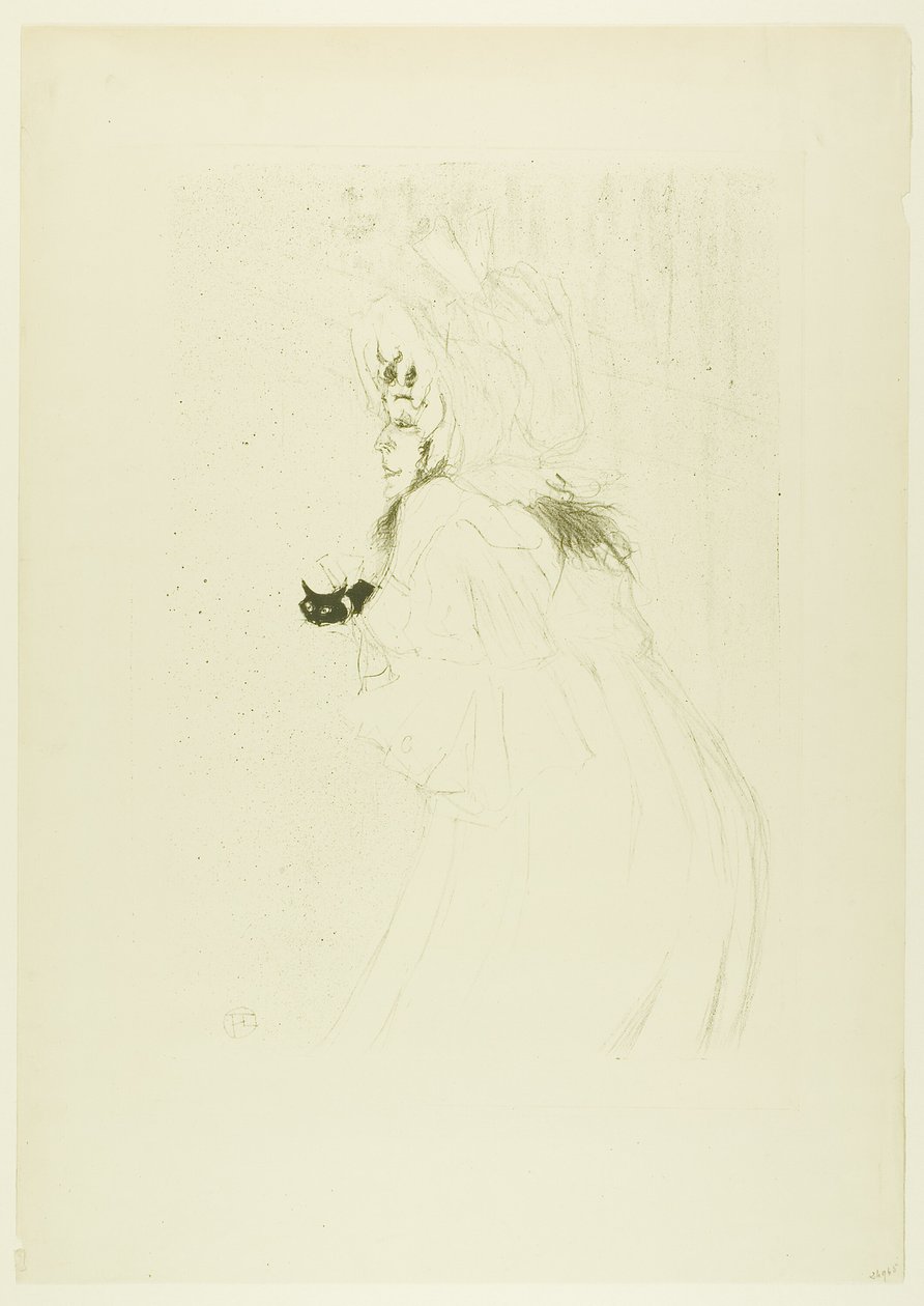 Miss May Belfort meghajol alkotó: Henri de Toulouse Lautrec