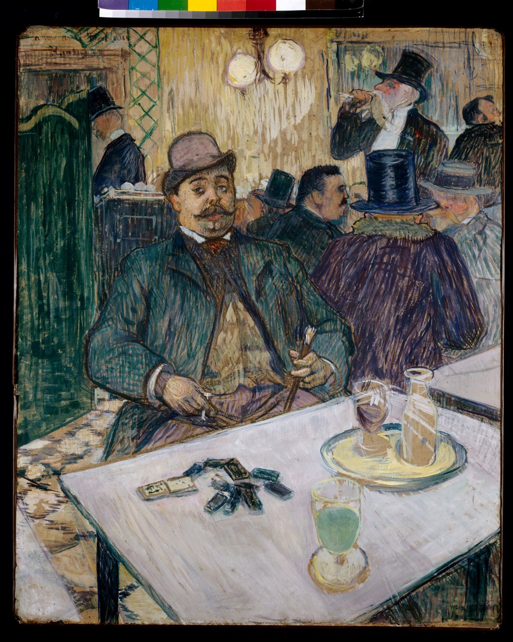 Monsieur Boileau a kávézóban, 1893 alkotó: Henri de Toulouse Lautrec