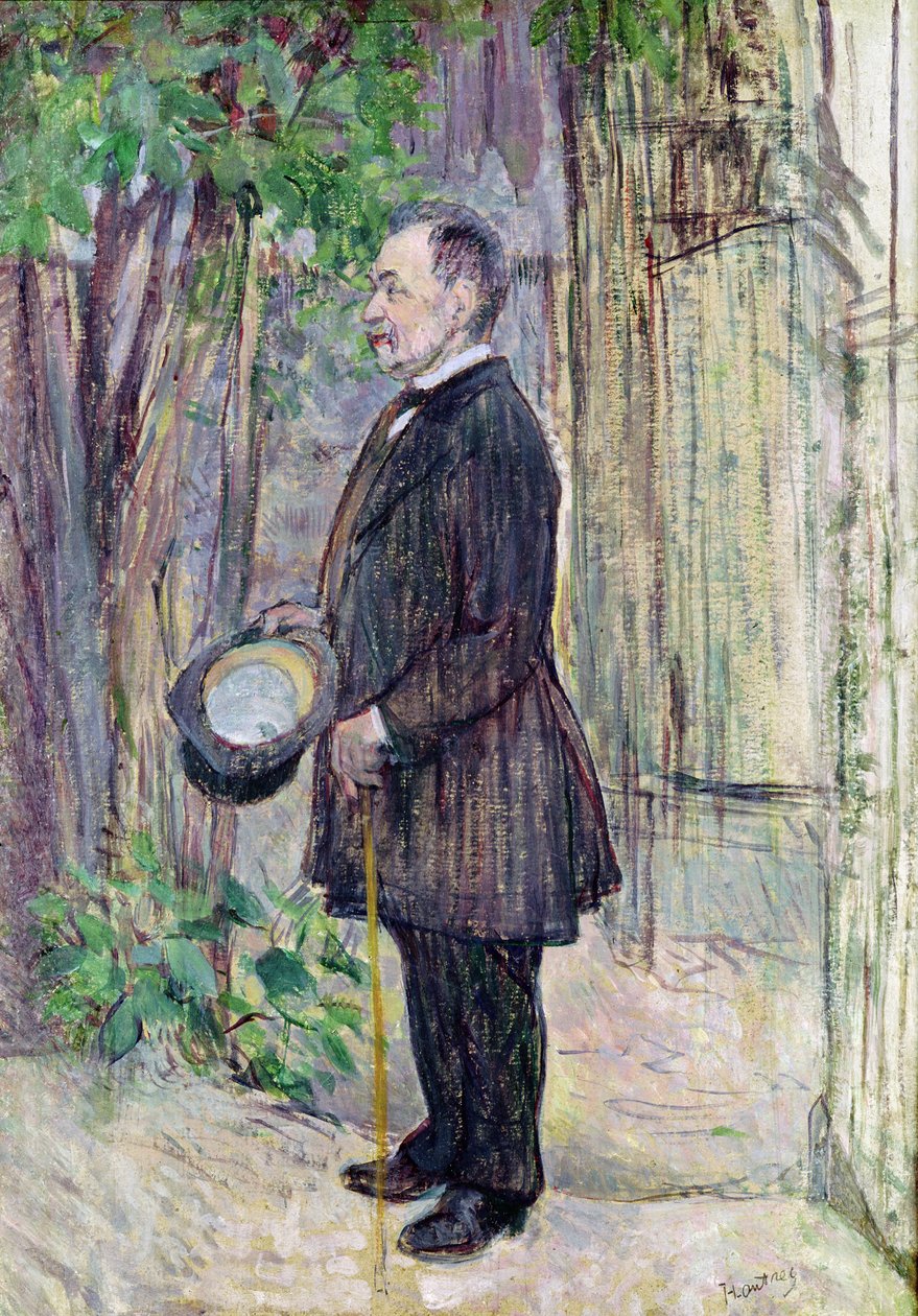 Monsieur Henry Dihau, 1891 alkotó: Henri de Toulouse Lautrec