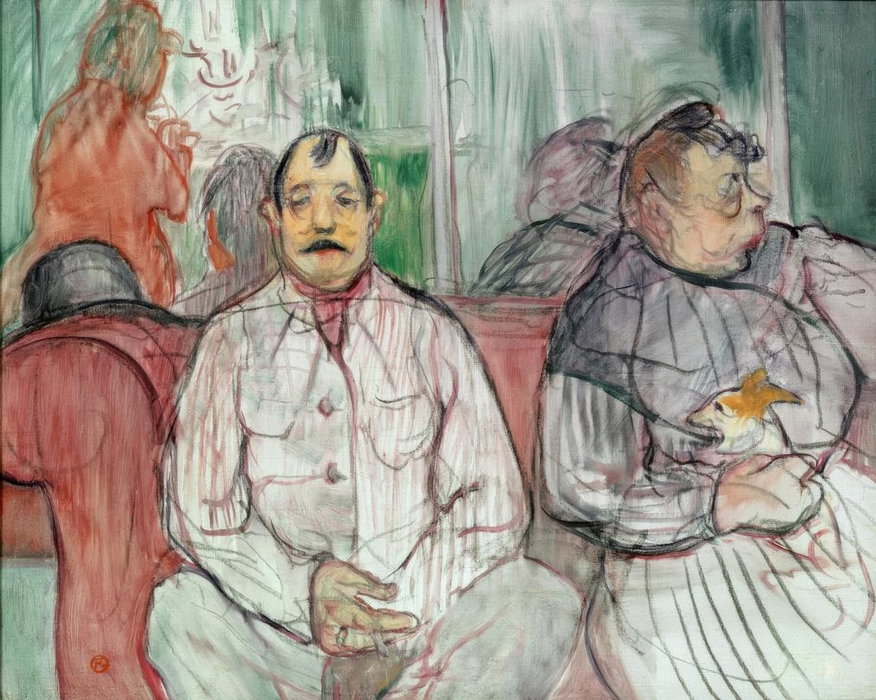 Uram, hölgyem és a kutya alkotó: Henri de Toulouse Lautrec