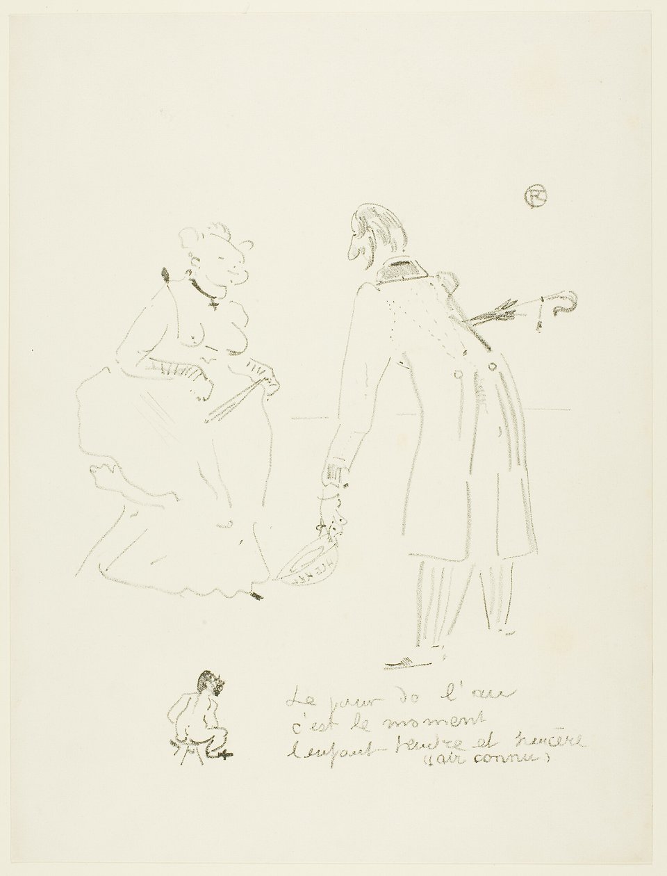 Újévi üdvözlet alkotó: Henri de Toulouse Lautrec