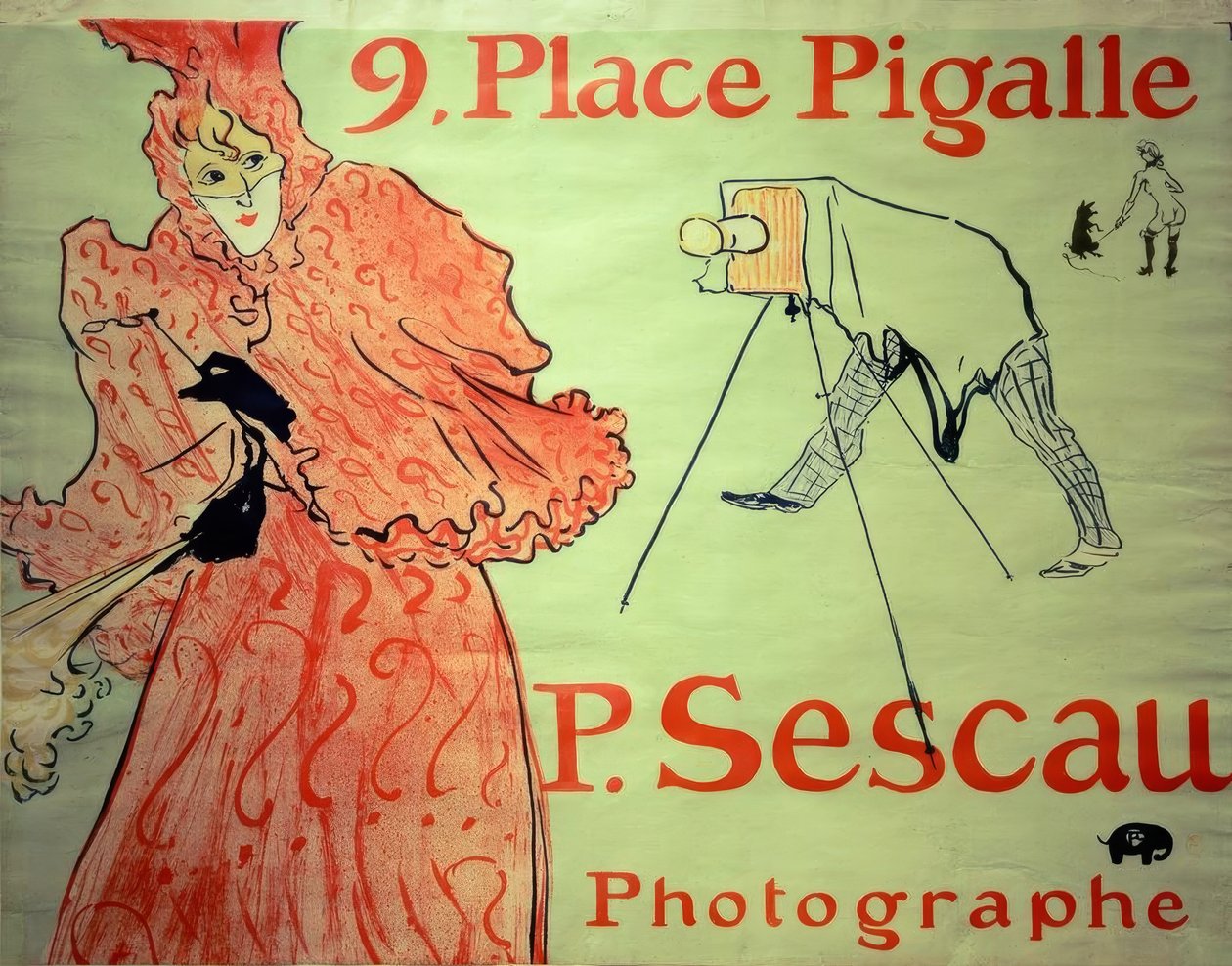 P.Sescau / Fotós alkotó: Henri de Toulouse Lautrec