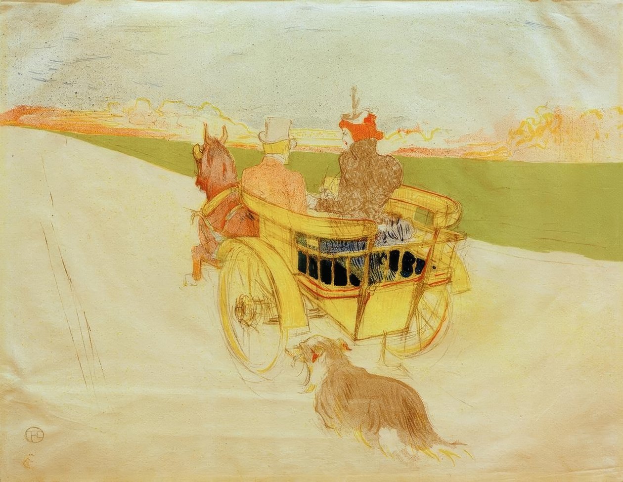 Kampányparti alkotó: Henri de Toulouse Lautrec