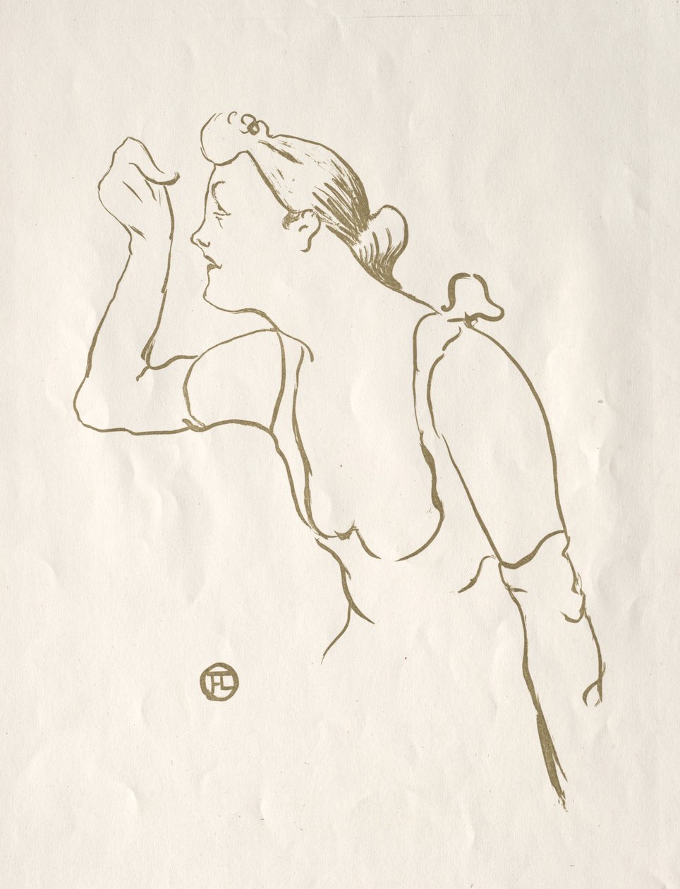 Paula Brebion alkotó: Henri de Toulouse Lautrec