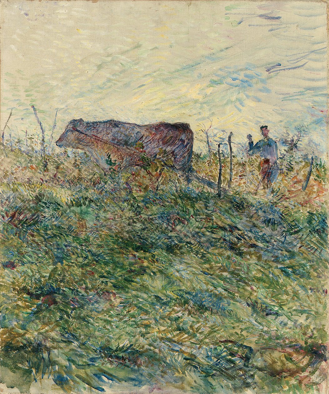 Szántás a szőlőben, 1883 alkotó: Henri de Toulouse Lautrec