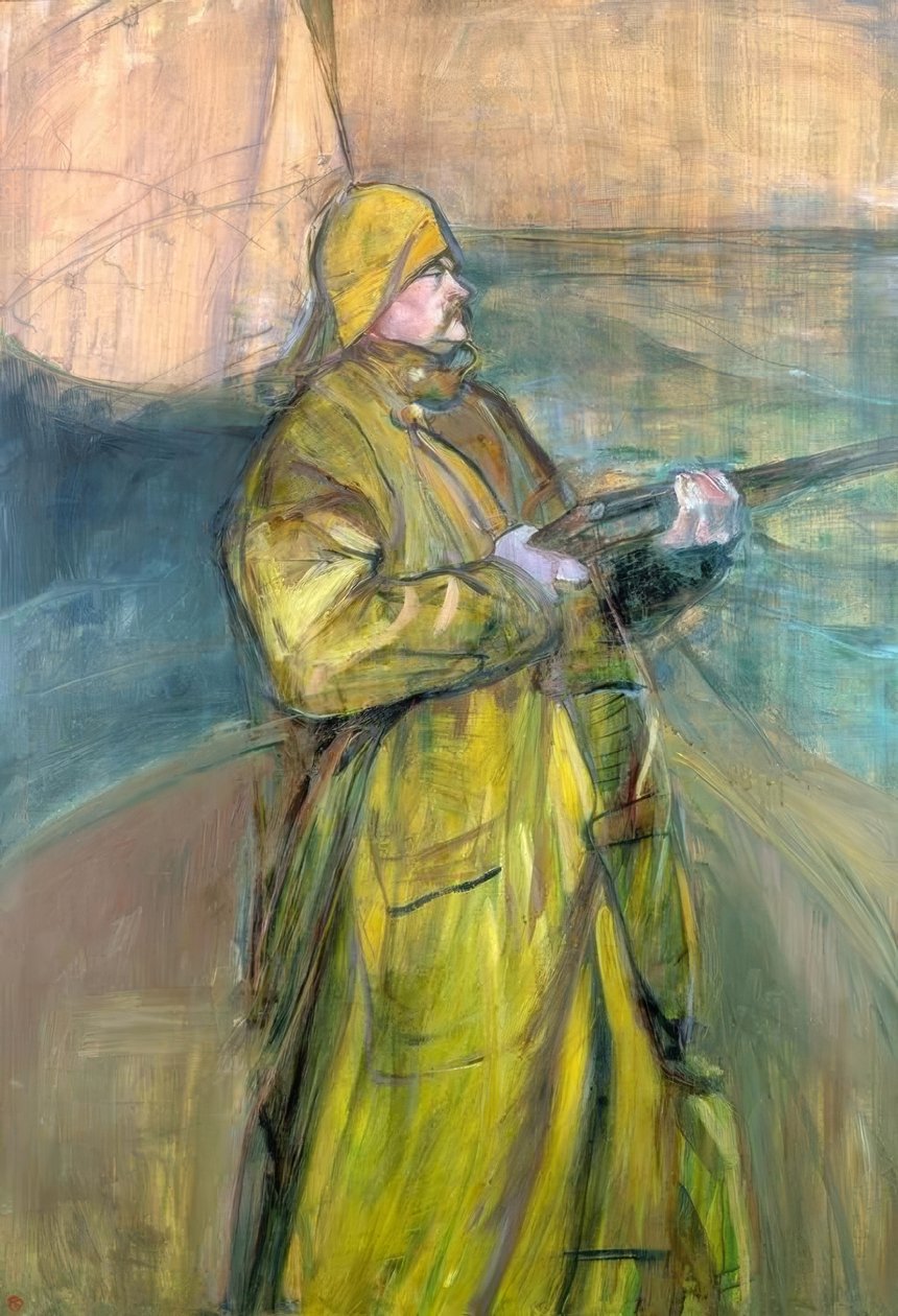 Maurice Joyant portréja a Somme-öbölben alkotó: Henri de Toulouse Lautrec