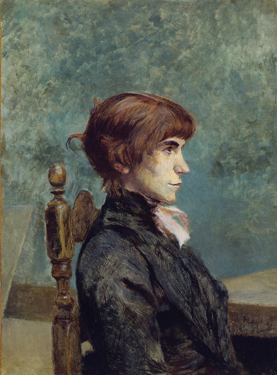 Jeanne Wenz portréja, 1886. alkotó: Henri de Toulouse Lautrec