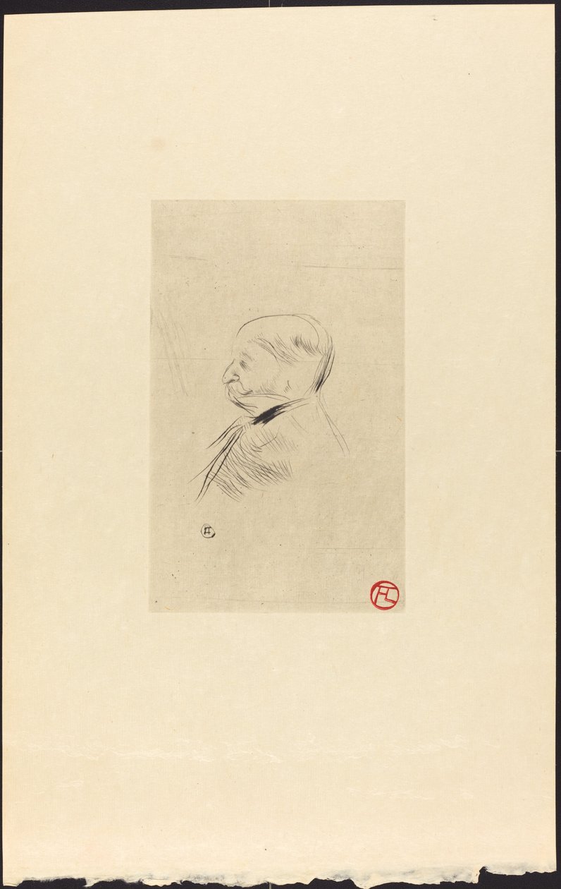 X úr portréja alkotó: Henri de Toulouse Lautrec
