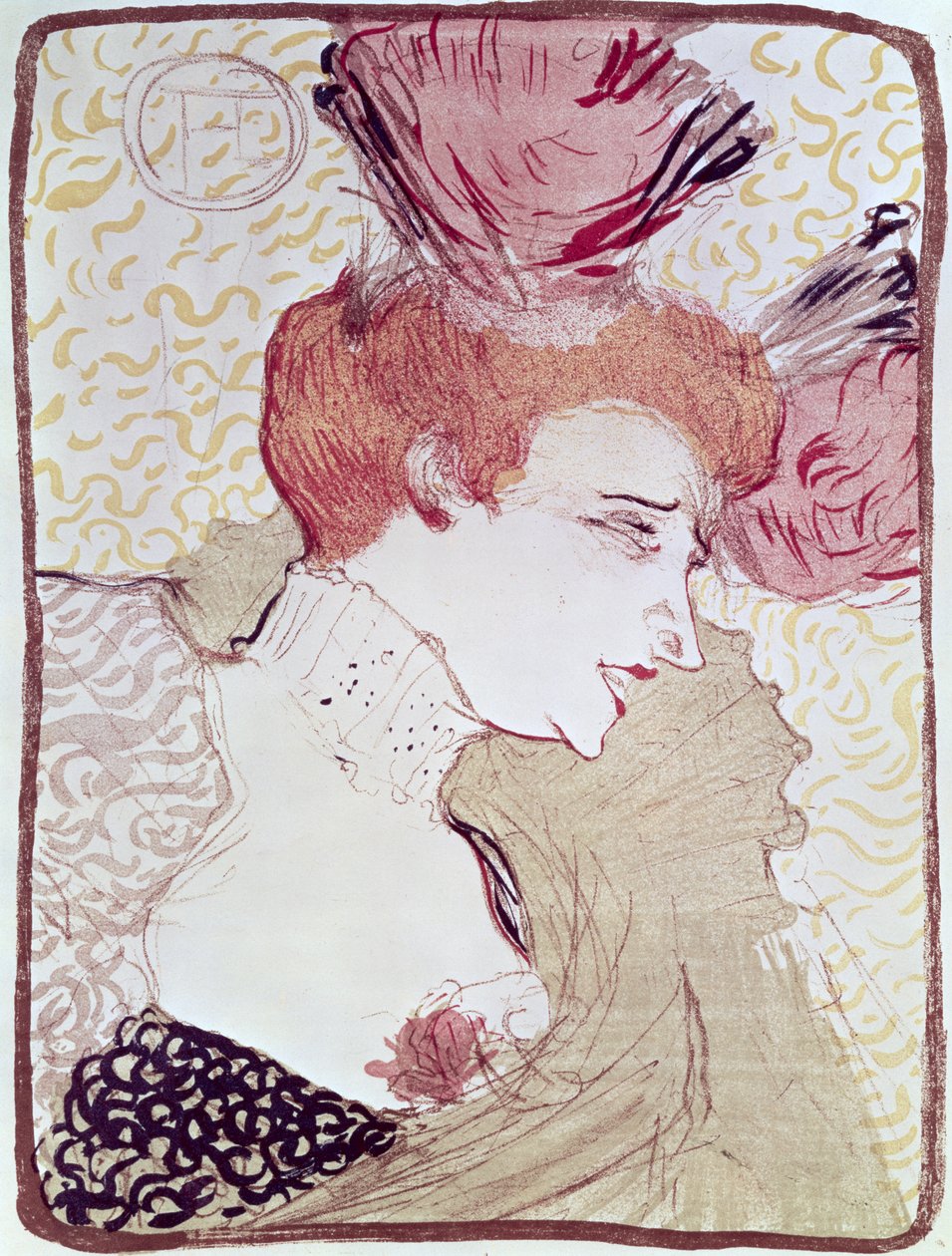 Marcelle Lendor portréja alkotó: Henri de Toulouse Lautrec