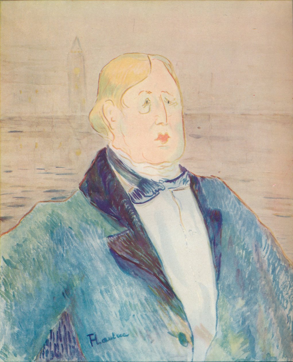 Oscar Wilde portréja, 1895 alkotó: Henri de Toulouse Lautrec