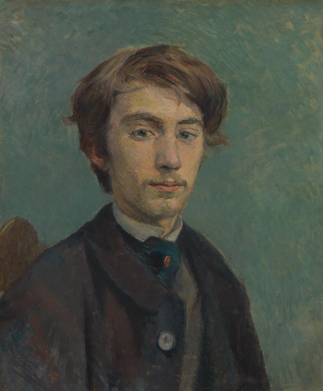 Émile Bernard portréja alkotó: Henri de Toulouse Lautrec