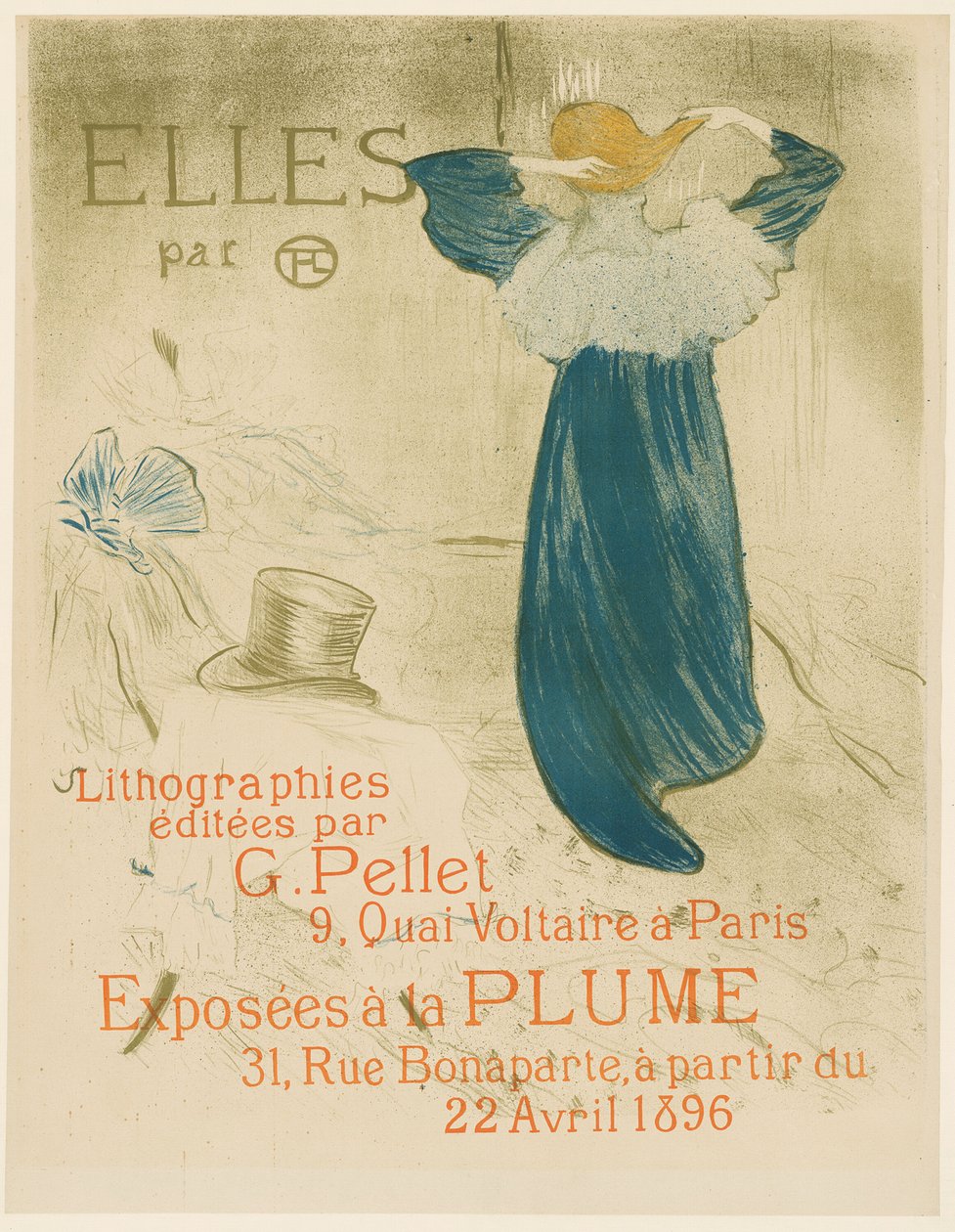 Elles plakátja alkotó: Henri de Toulouse Lautrec