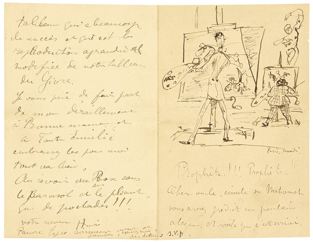 Princeteau és Lautrec alkotó: Henri de Toulouse Lautrec