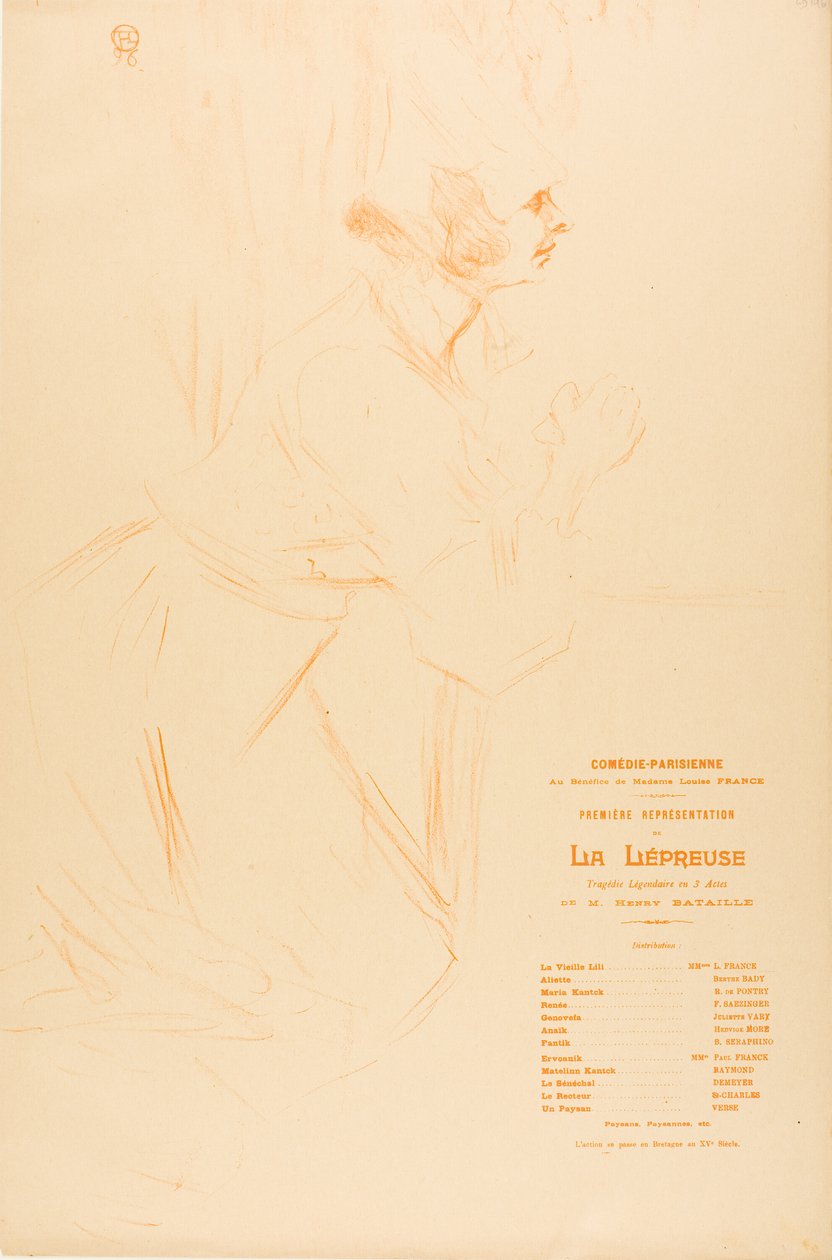 Program lepra alkotó: Henri de Toulouse Lautrec