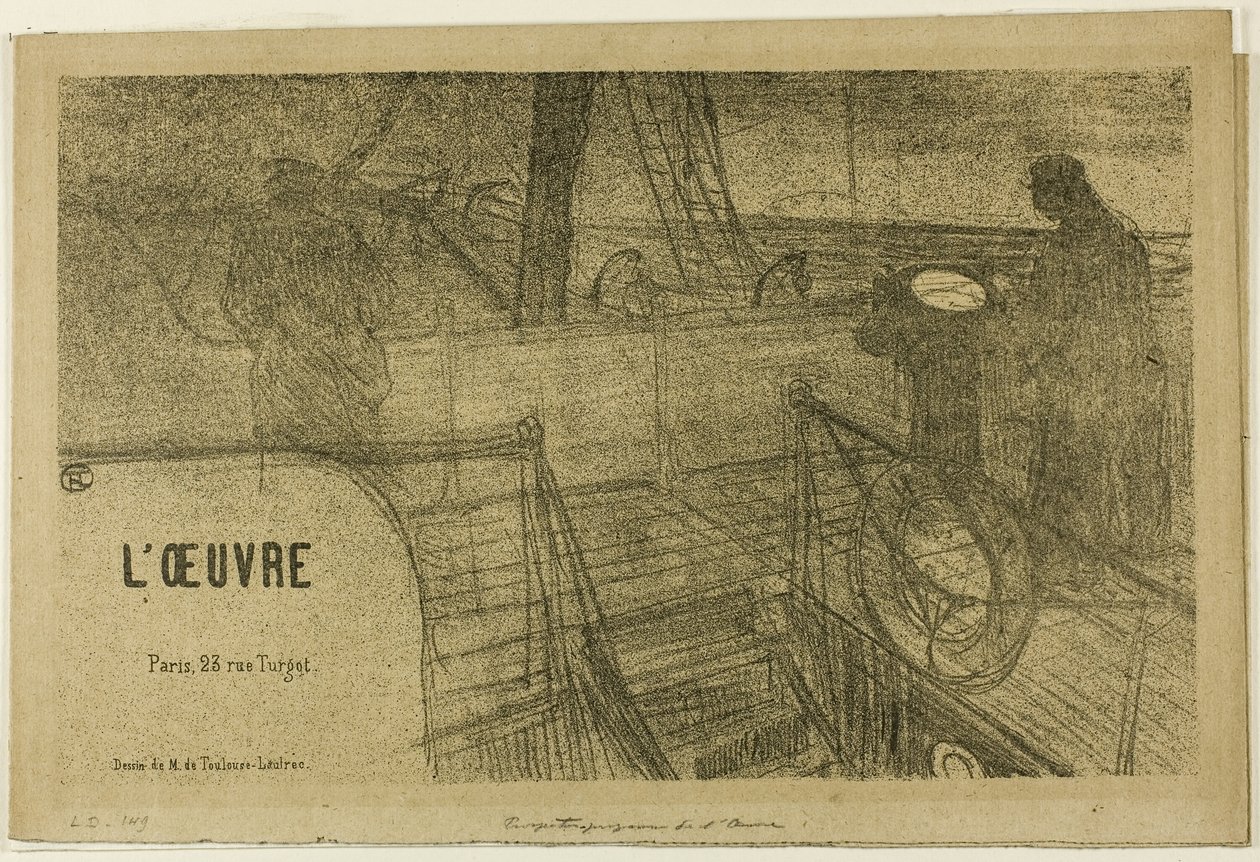 Tájékoztató - A munka programja alkotó: Henri de Toulouse Lautrec