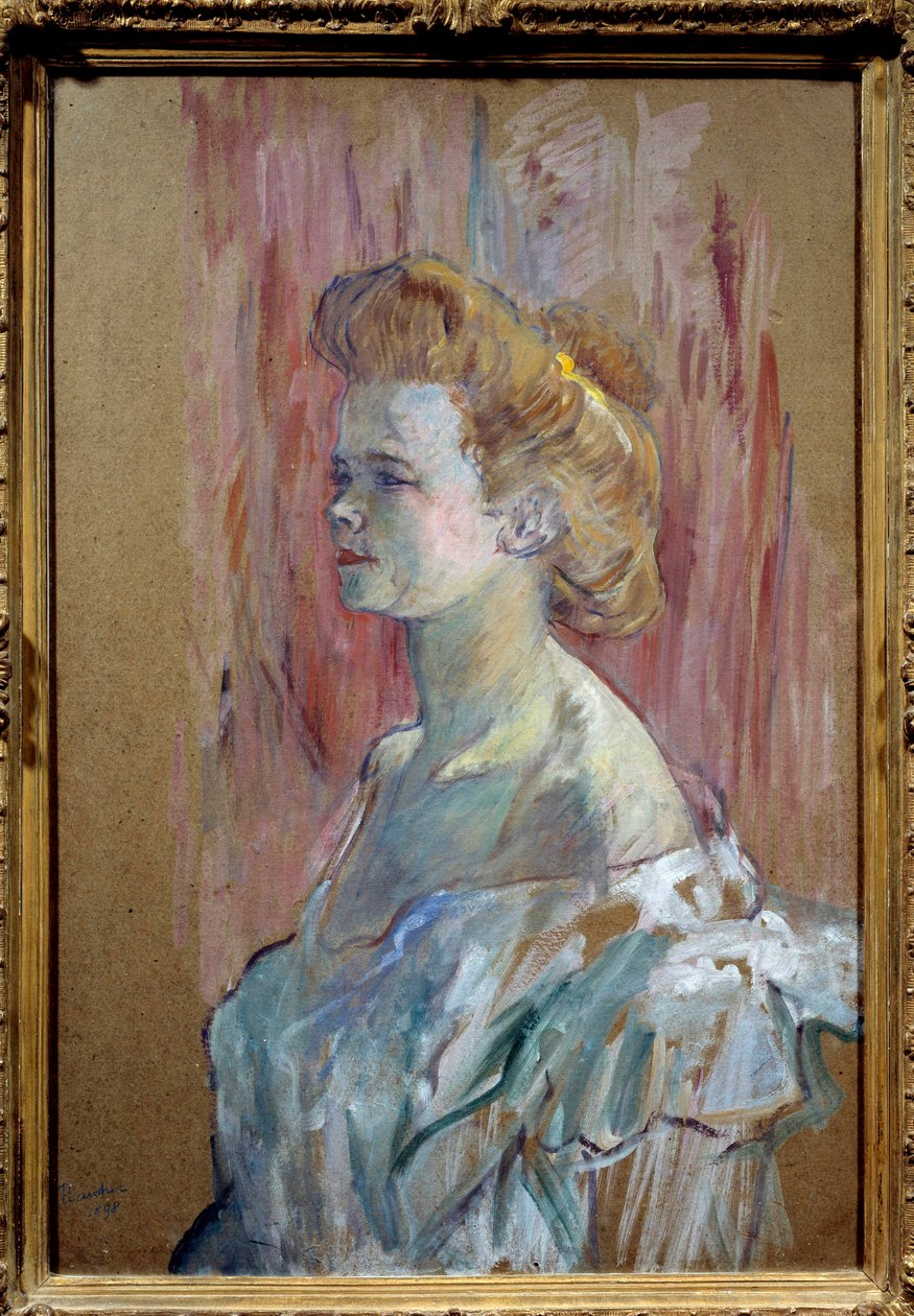 Prostitúció: „” Egy háziasszony portréja”” Henri de Toulouse Lautrec (1864-1901) festménye 1898 V. 0,88x0,56 m Magángyűjtemény alkotó: Henri de Toulouse Lautrec