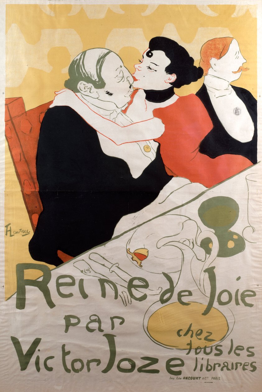 Az öröm királynője, az öröm királynője, 1892 alkotó: Henri de Toulouse Lautrec
