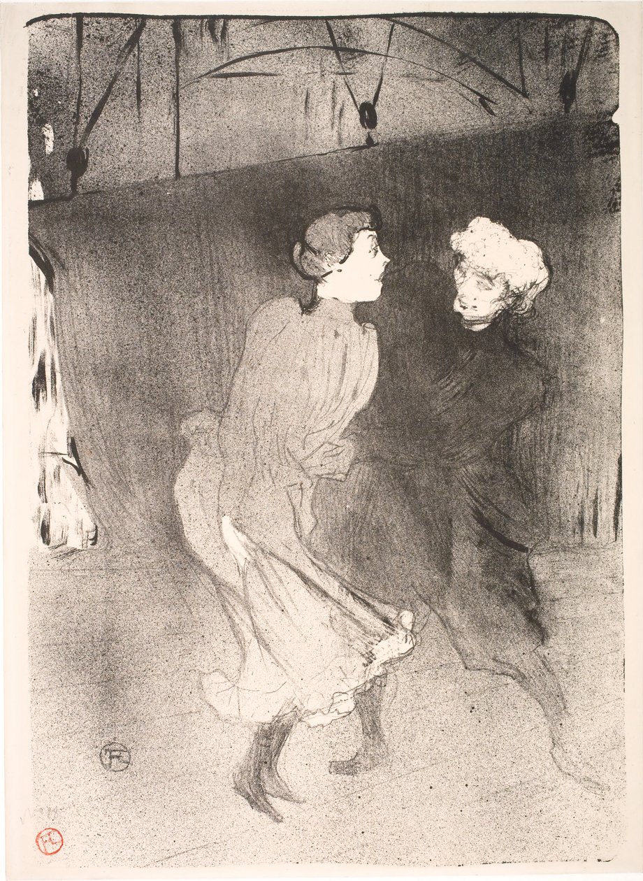 Általános próba a Folies Bergère-ben, az Emilienne d