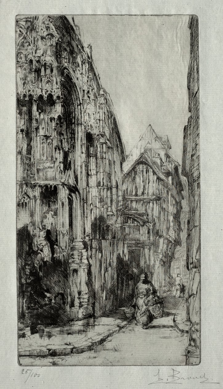 Saint-Etienne des Tonneliers Rouenben alkotó: Henri de Toulouse Lautrec