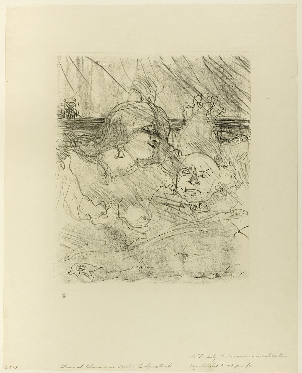 Csábítás alkotó: Henri de Toulouse Lautrec