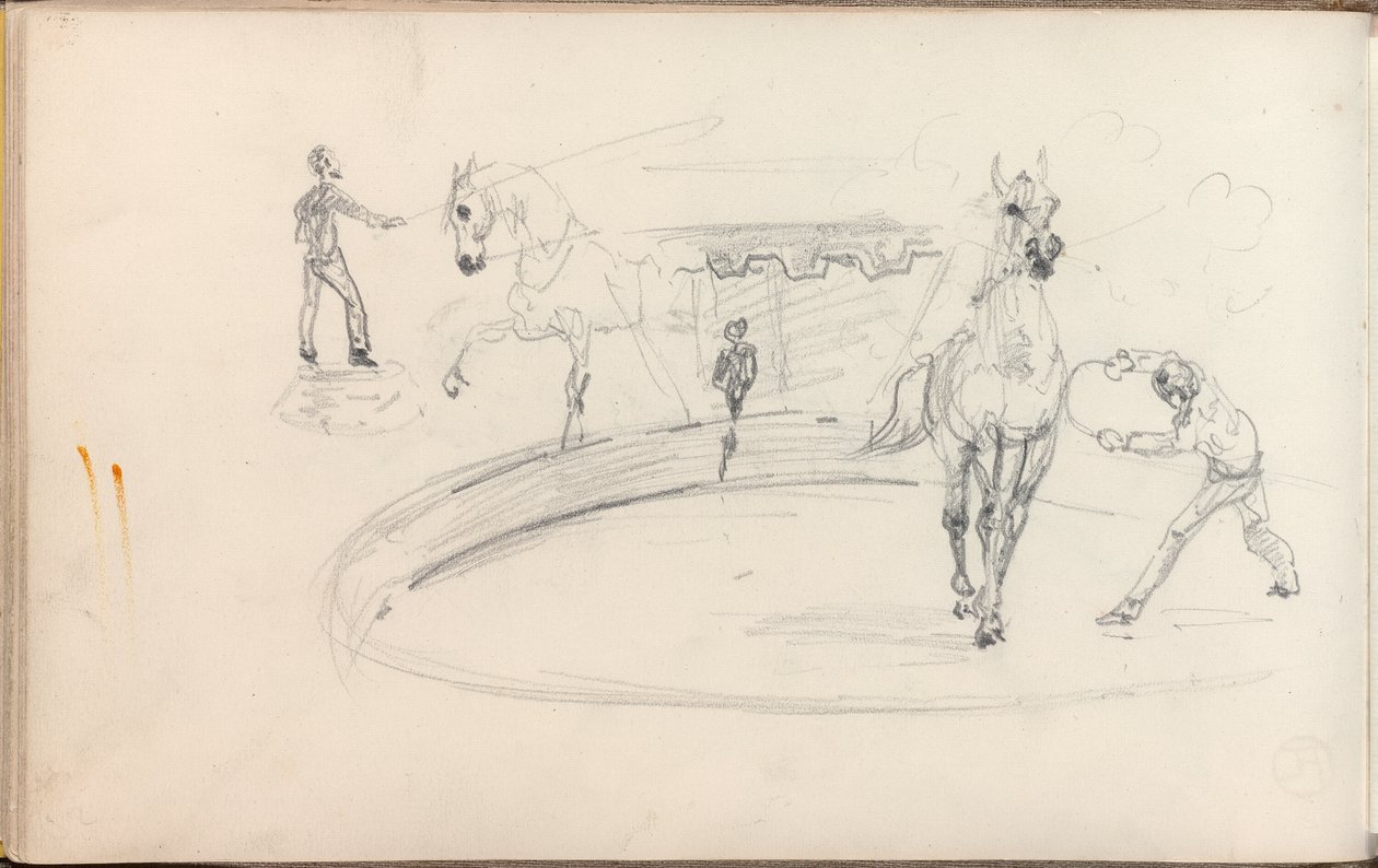 Vázlatfüzet, 1880 alkotó: Henri de Toulouse Lautrec