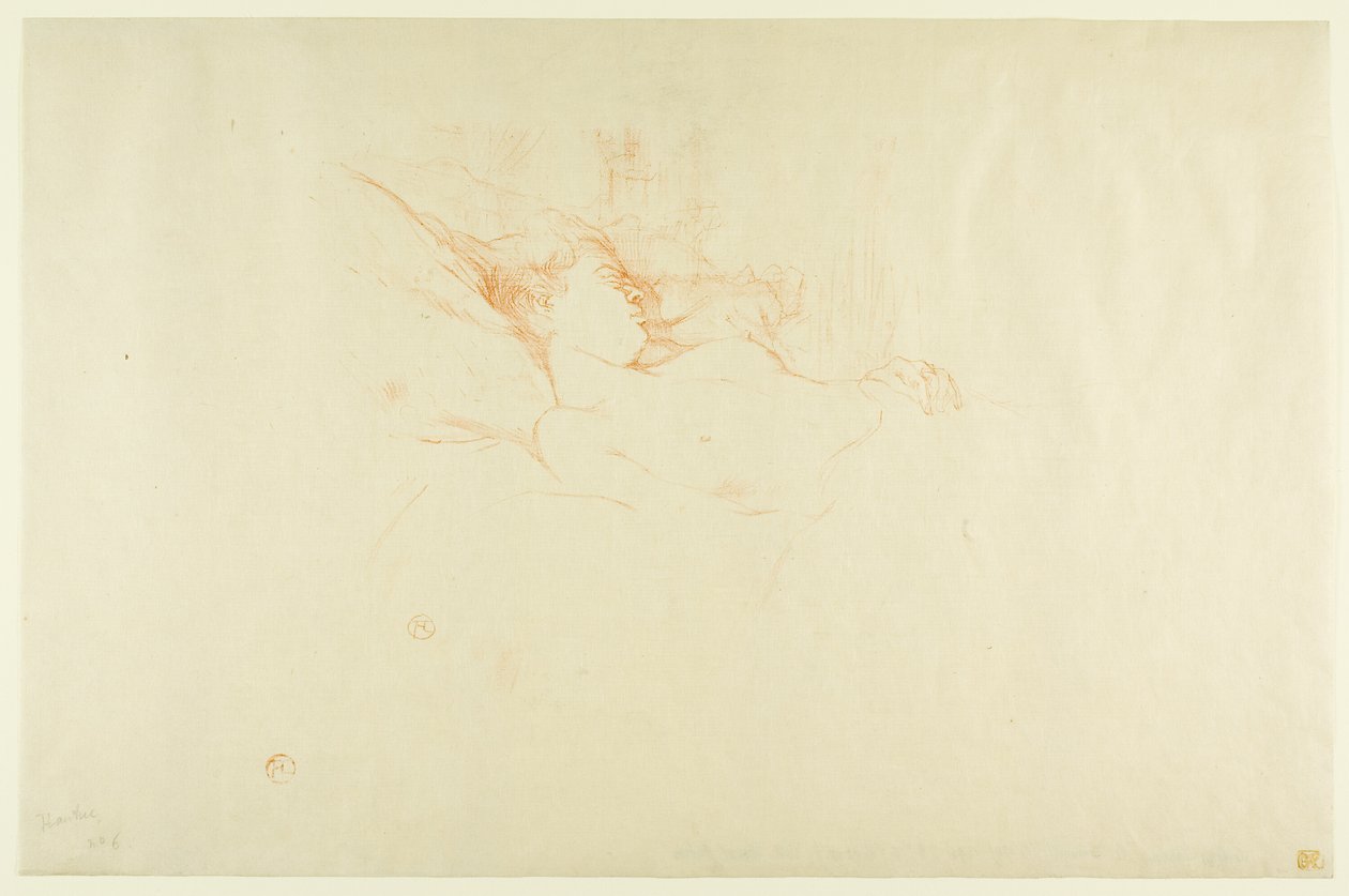 Alvás alkotó: Henri de Toulouse Lautrec