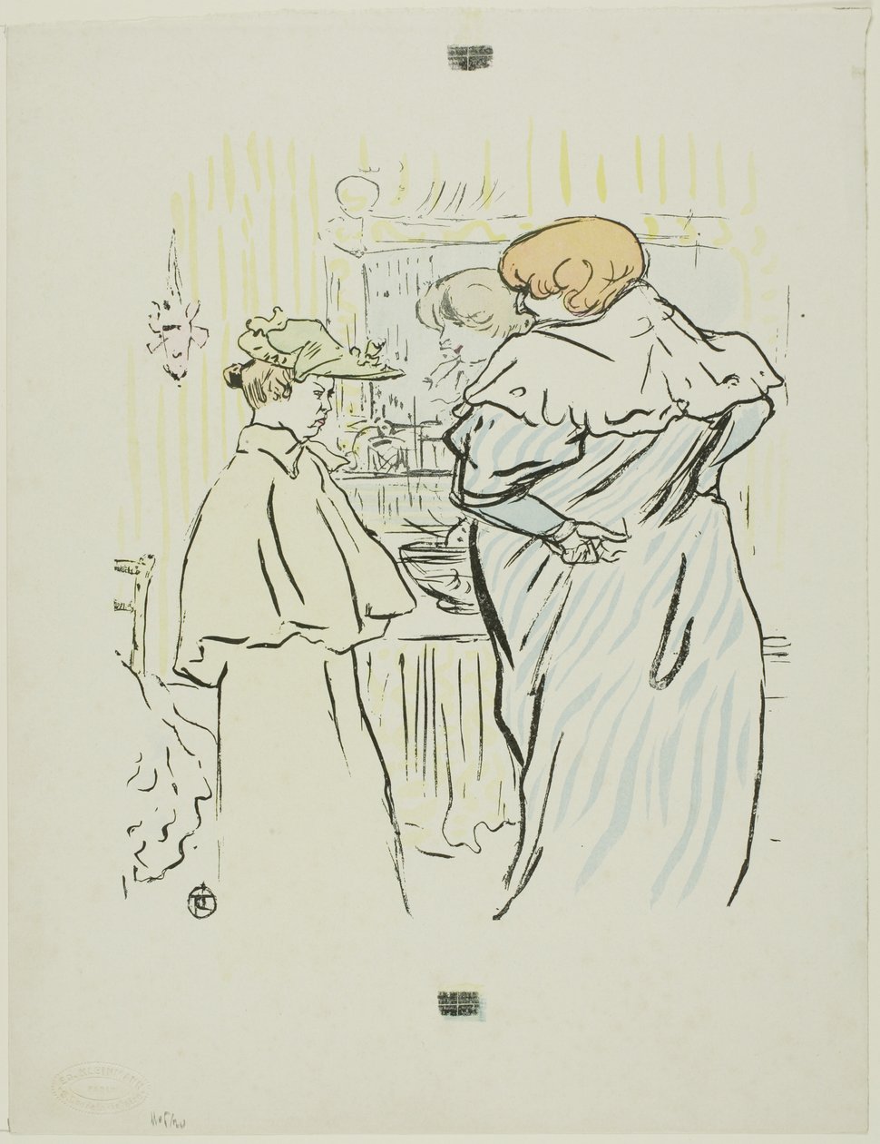 Szóval tapasztalt vagy? alkotó: Henri de Toulouse Lautrec