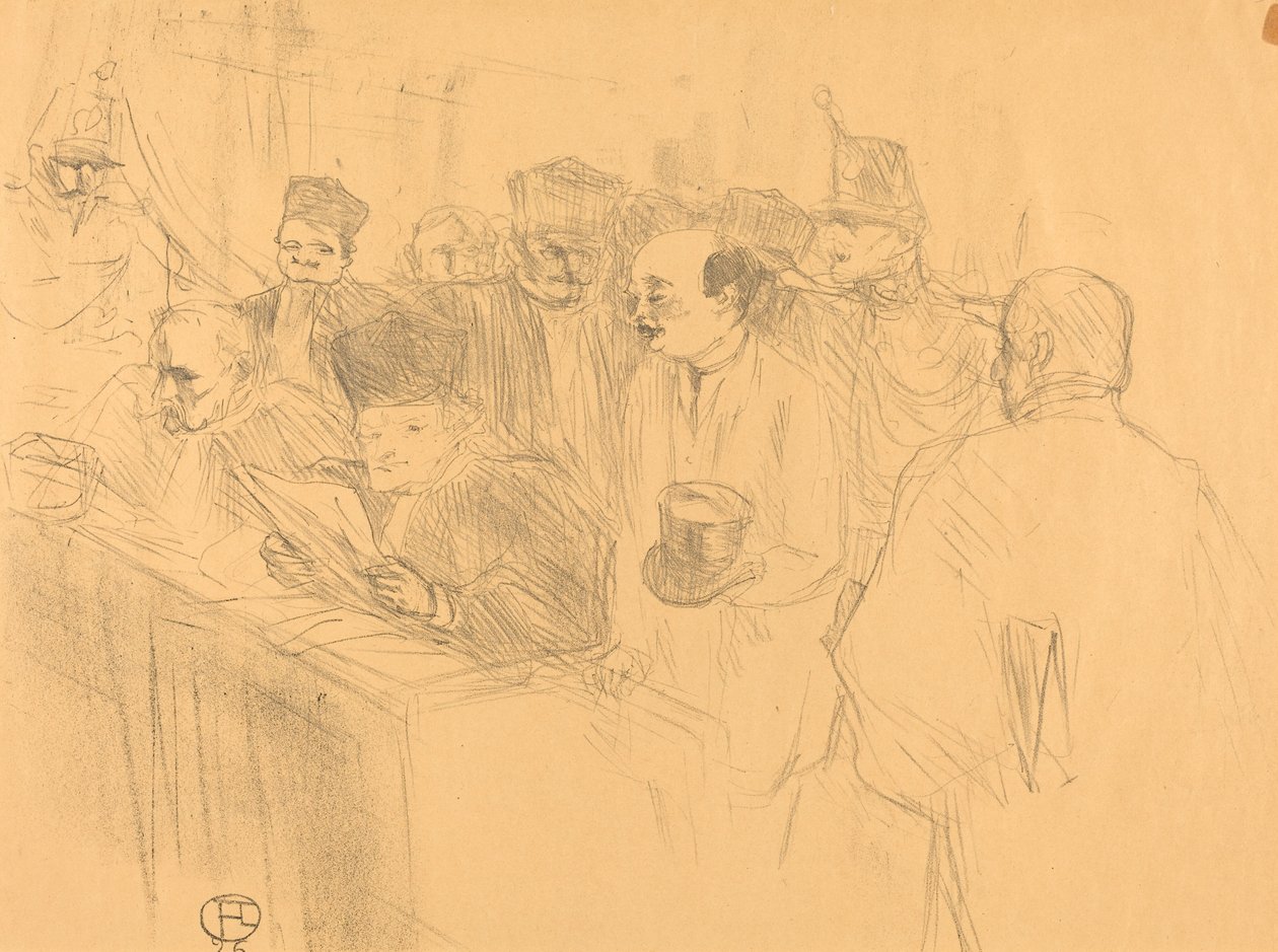 Soudais Deposition Soudais Deposition, 1896. alkotó: Henri de Toulouse Lautrec