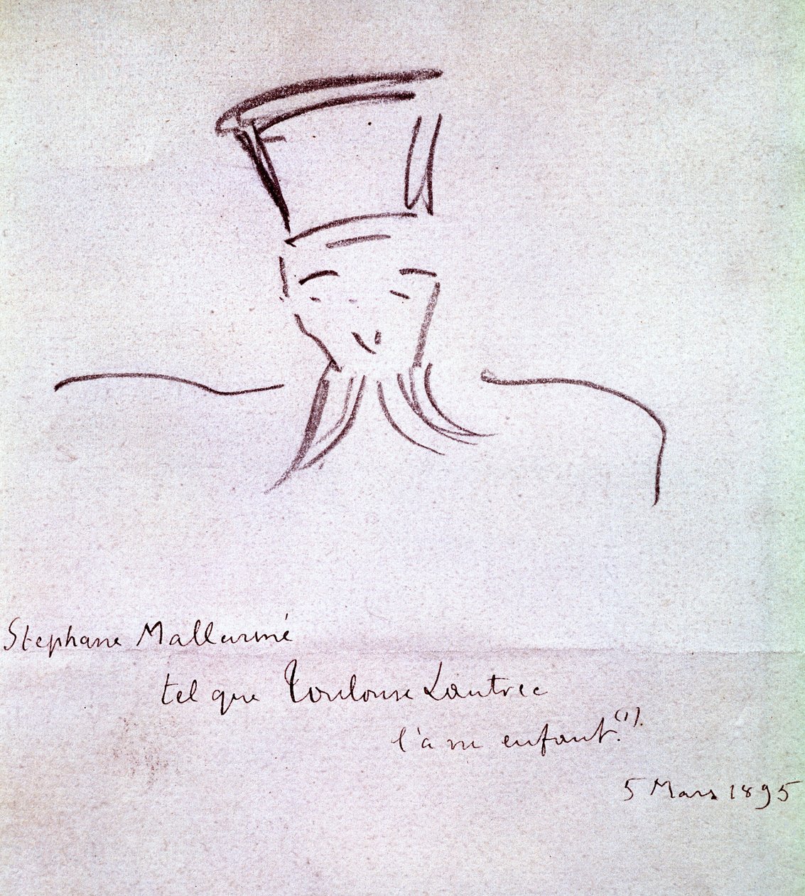 Stephane Mallarme alkotó: Henri de Toulouse Lautrec