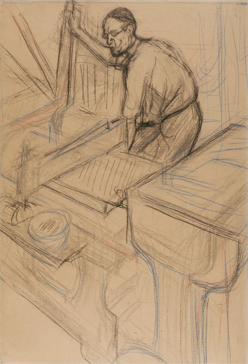 Tanulmány, 1893 körül alkotó: Henri de Toulouse Lautrec
